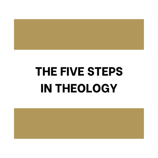 The Five Steps in Theology Slides