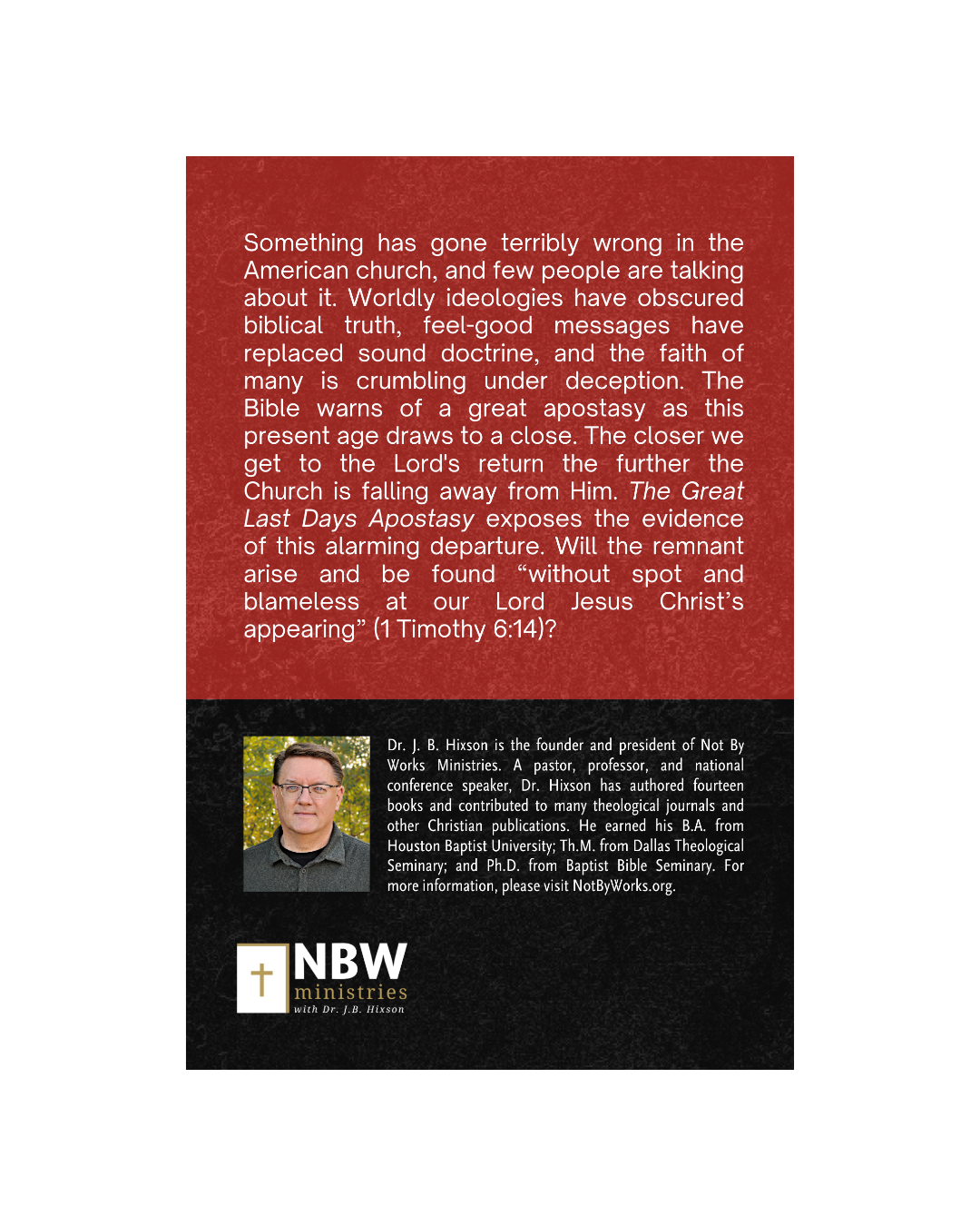 The Great Last Days Apostasy E-Book