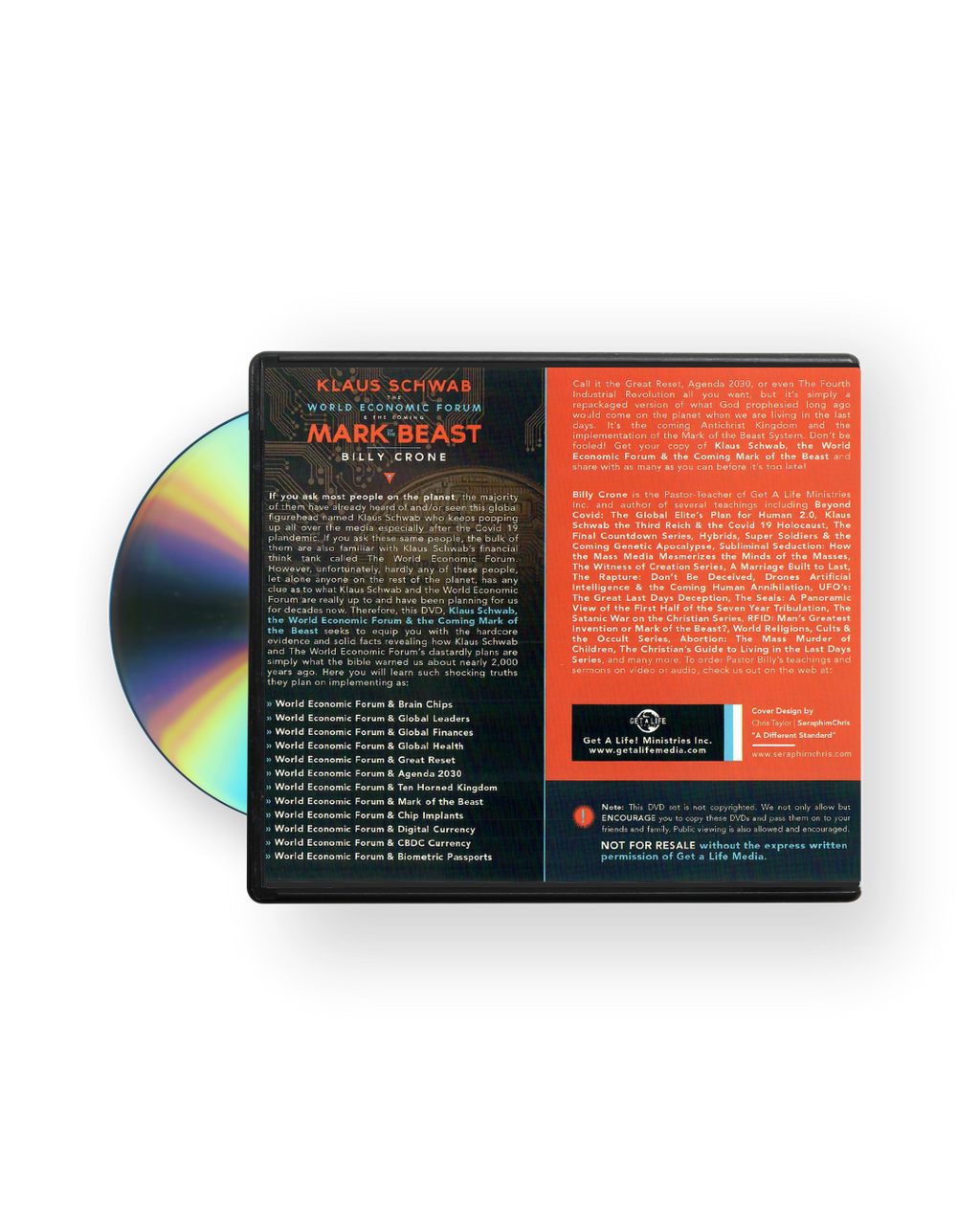 Klaus Schwab, the WEF & the Coming Mark of the Beast DVD