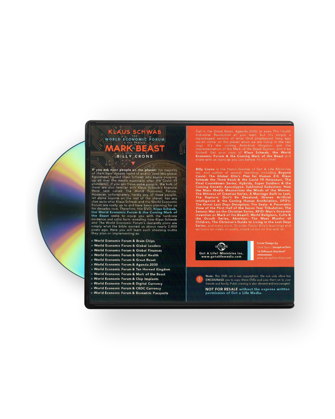 Klaus Schwab, the WEF & the Coming Mark of the Beast DVD