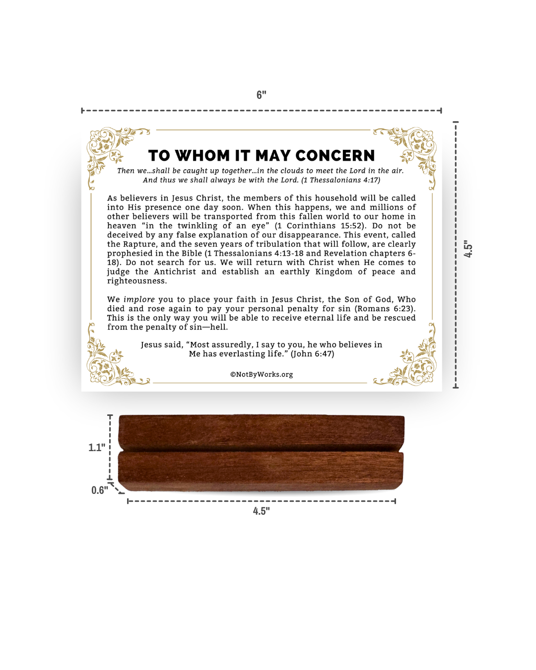 Tabletop Rapture Card