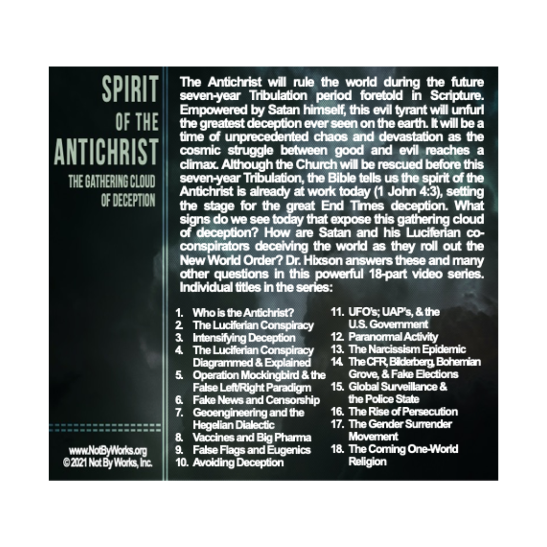 Spirit of the Antichrist: The Gathering Cloud of Deception (DVD & STREAMING Combo)