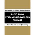 Radio Show Streaming & Download Package