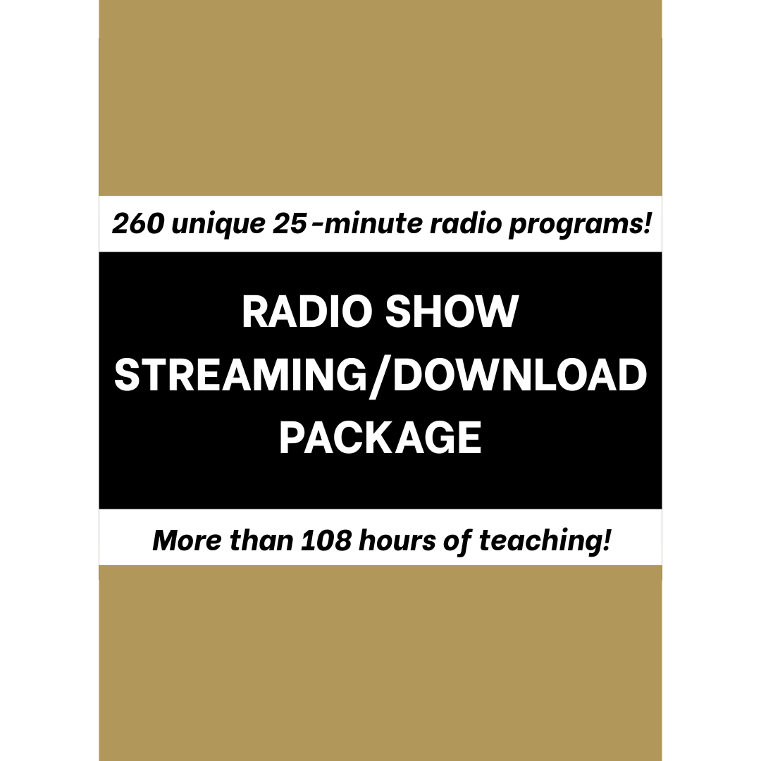 Radio Show Streaming & Download Package