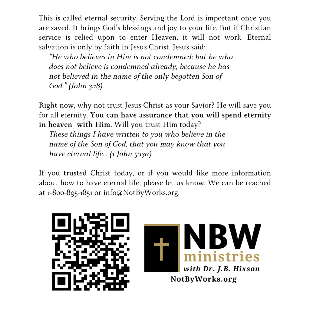 Gospel Tracts (Set of 100)